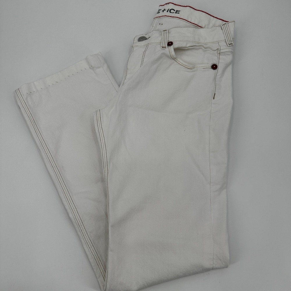 Bogner FIRE + ICE Mens‎ White Bootcut Jeans W29 L34 Cotton Blend Casual Workwear